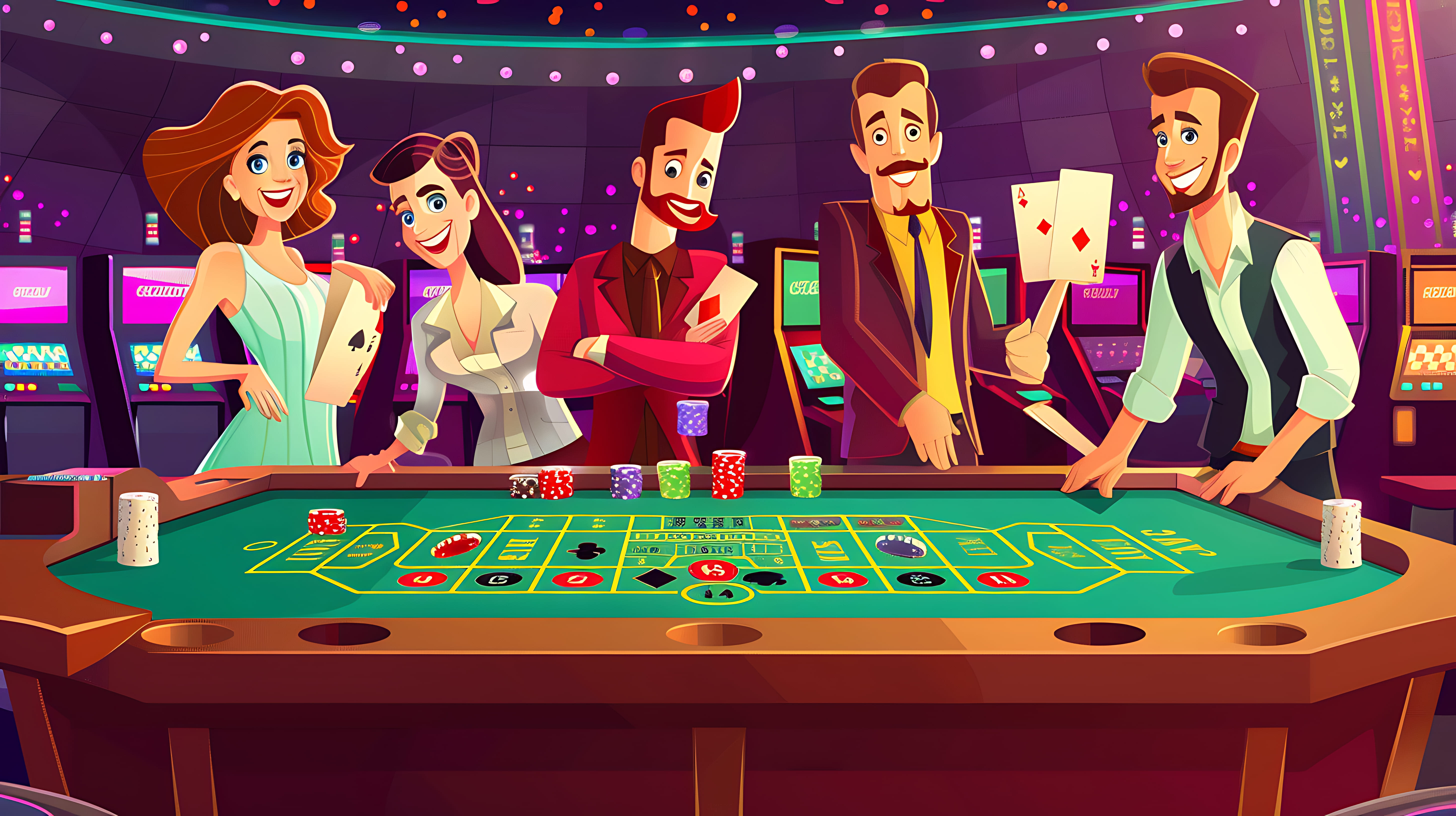 Player enjoying a social reel-based game